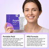 Travel-Sized Purple Teeth Whitening Mouthwash