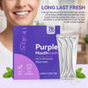 Travel-Sized Purple Teeth Whitening Mouthwash